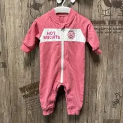 HOT BISCUITS ピンクロンパース 70cm未満