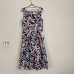 ANAYI アナイ ノースリーブワンピース 綿100% リゾート 38