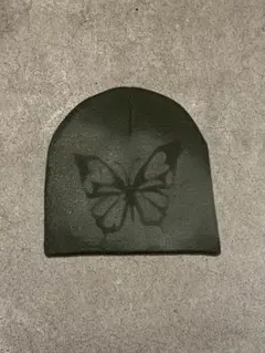 ビーニー　リメイク　y2k ストリート