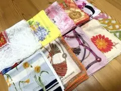 レディース大判ハンカチ　シビラ　バーバリー等10枚セット＋1枚おまけ　合計11枚