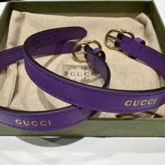 GUCCI ベルトハンドルシェイバー　 ハンドルベルト パープル　新品のサムネイル
