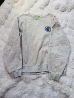 HUF グレー クルーネックスウェット Lサイズ