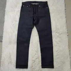 UNIQLO セルビッチ 赤耳 W34 リジット カイハラ ストレートデニム