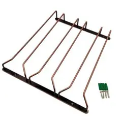 新品 ★ 送料無料 ★ ワイングラス ホルダー シャンパン 吊下 ３列 真鍮色