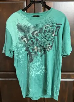 JAGTHUG プリント Tシャツ グリーン XL
