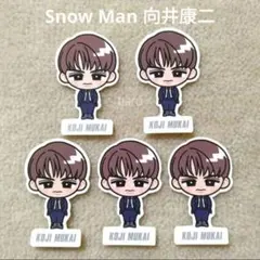 Snow Man 向井康二 ブラザービート 特典 すのチルステッカーシール5枚③