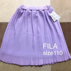 ＊新品＊ FILA フィラ シフォンスカート プリーツスカート size110