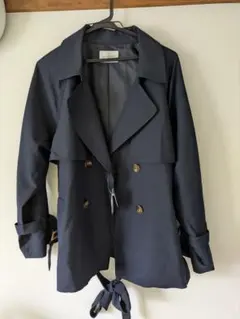 新品✿Honeys✿GLACIER撥水加工ハーフ丈トレンチコートL