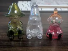 MOOMIN クリアソフビフィギュア ムーミン スナフキン リトルミィ