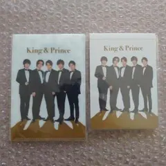 キンプリ King&Prince 2021 メモ帳 ミニクリアファイル