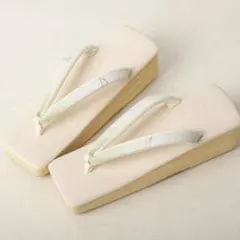 ≪菱屋カレンブロッソ×正絹御召鼻緒≫ カフェ草履 L寸 no.3694 - メルカリ