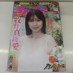 牧野真莉愛　ポスター付　週刊少年チャンピオン 29号　応募券無のサムネイル