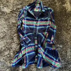 Polo Ralph Lauren チェック柄ワンピース 5 ネル素材