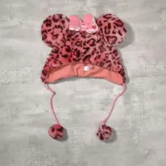 ディズニー　ファンキャップ　ピンク豹柄　廃盤_3