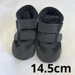 【値下げ】asics アシックス　BLACK 14.5cm