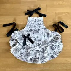 【jessie steele】イラストプリントエプロン