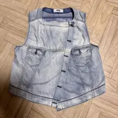 DIESEL ディーゼル デニムベスト レディース