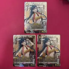 ユニオンアリーナ 魔都精兵のスレイブ 東日万凛 パラレル 4枚 - メルカリ