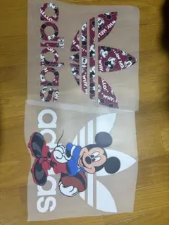 ミッキーマウス アディダス アイロンプリントシート