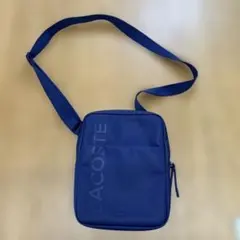 LACOSTE ラコステ　メンズショルダーバッグ　ネイビー