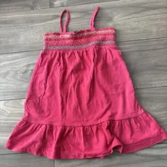 babyGap ピンク ノースリーブワンピース 90