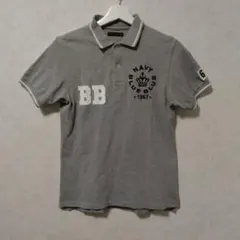 BLUE BLUE ポロシャツ グレー メンズのサムネイル