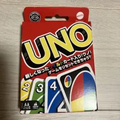 【新品未使用】マテル UNO ウノ カードゲーム