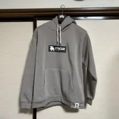 moz グレー フード付きスウェット