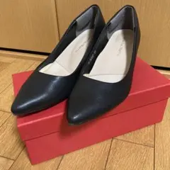 オリエンタルトラフィック　ブラック ポインテッドトゥパンプス　35