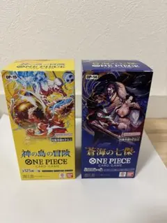 テープ付き】ONE PIECE 蒼海の七傑 神の島の冒険 プロモ4パック付き