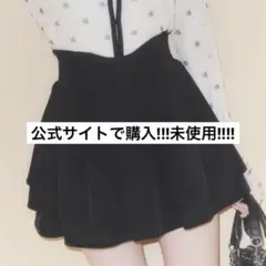 ミシェルマカロン殿堂入り!!美脚になれるスカート　ブラック/Mサイズ