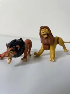 TAKARA TOMY アニア　ライオンキング　スカー&ムファサ　2体セット