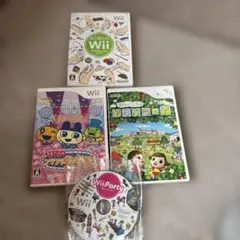 Wiiゲームソフト3本セット