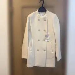 INES DE LA FRESSANGE アイボリー ホワイトジャケットコート