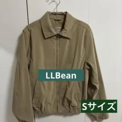L.L.Bean ベージュ ジッパージャケット ブルゾンSサイズ　美品