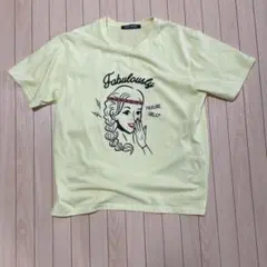 Tシャツ イエロー