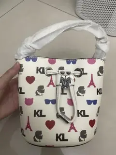 Karl Lagerfeld 巾着型 ショルダーバッグのサムネイル