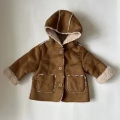 Zara kids baby ボアコート ベビーアウター 12-18m 86cm