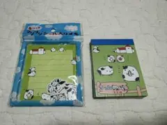 サンエックス　San-X ハム牧場　フリフリシール入りメモ　ミニメモ　当時物