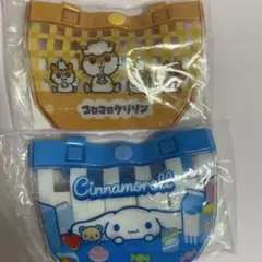 サンリオ プールバッグ風ミニポーチ2 シナモロール コロコロクリリン