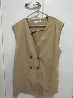RAY CASSIN ベスト ジレ ベージュのサムネイル