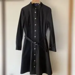 BURBERRY BLUE LABEL シャツワンピース ブラック 38