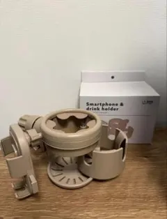 スリコ　スマートフォン＆ドリンクホルダー　3COINSのサムネイル