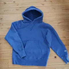 Champion REVERSE WEAVE パーカー ブルー L