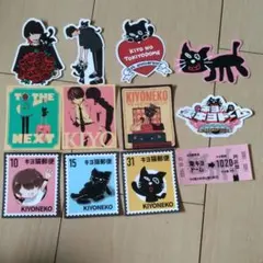【コンプリート】キヨ猫　ステッカー　全12種 東キヨドーム