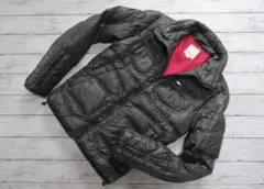 【美品】DIESEL(ディーゼル) 隠しフード付きダウンジャケット/S