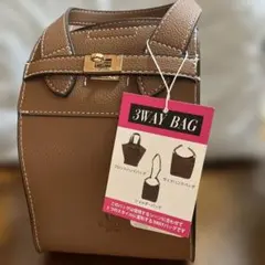 D.KELLY JAPAN 3WAYバッグ キャメル