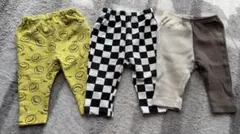 早い者勝ちセットBREEZEダイスキパンツ(70)スマイリーチェッカーバイカラー