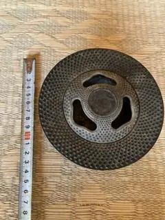 昭和レトロ　鉄製灰皿