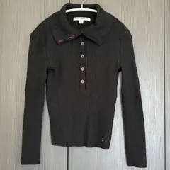 TOMMY HILFIGER ブラックニット